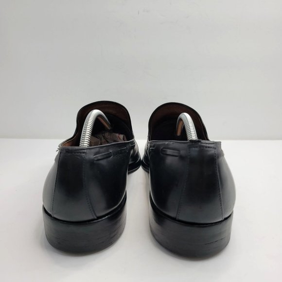 Allen Edmonds Saratoga 8703 Black Leather Loafers Men's Dress Shoes US Size 12A - Picture 4 of 11